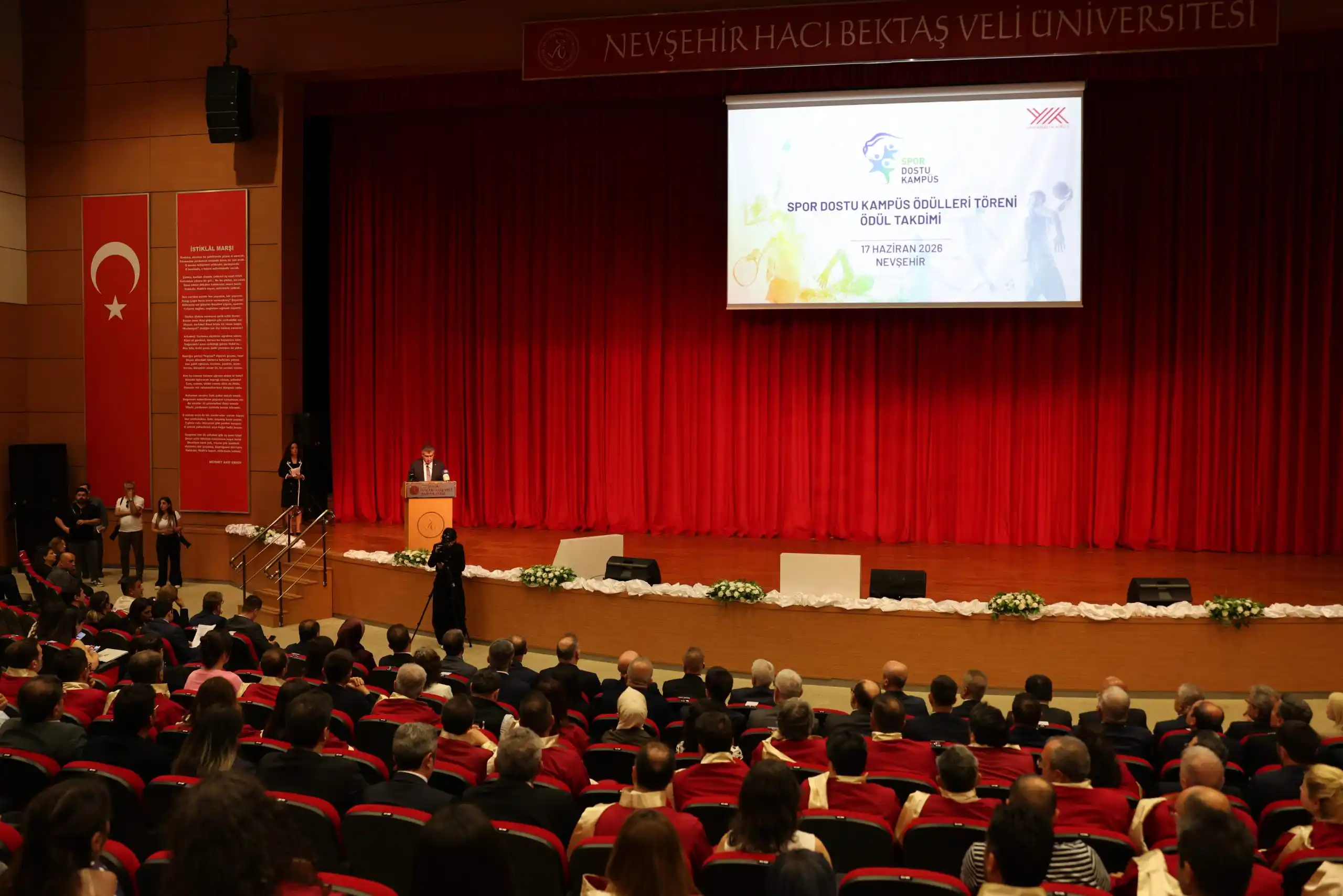YÖK’ten Üniversitemize Spor Dostu Kampüs Ünvanı galeri görseli