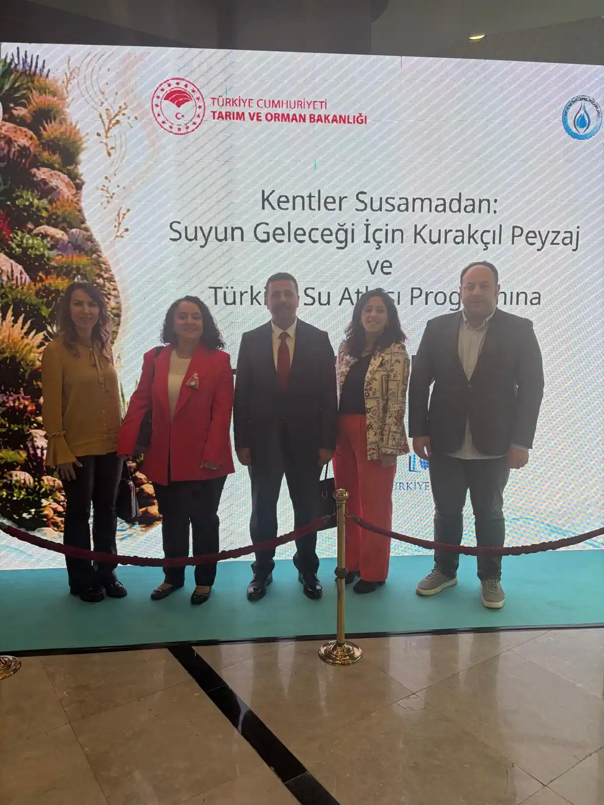 Üniversitemiz Heyeti, Tarım ve Orman Bakanlığı Tarafından Düzenlenen "Kentler Susamadan" Programına Katıldı