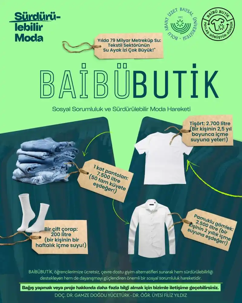 Bolu Abant İzzet Baysal Üniversitesi'nde Yeni Bir Dönem Başlıyor: Baibübutik Açılıyor! galeri görseli