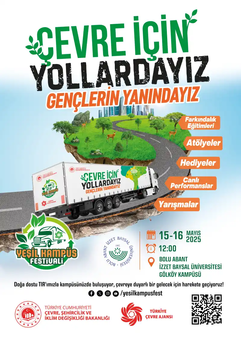 YEŞİL KAMPÜS FESTİVALİ İÇİN GERİ SAYIM BAŞLADI! galeri görseli