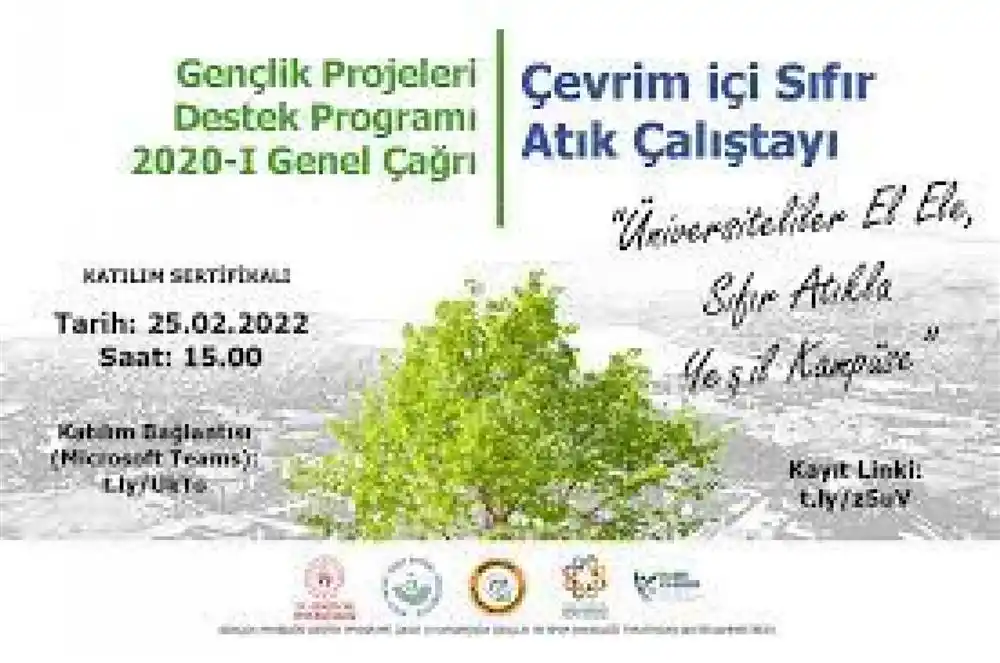 Çevrimiçi Sıfır Atık Çalıştayı Düzenlendi.