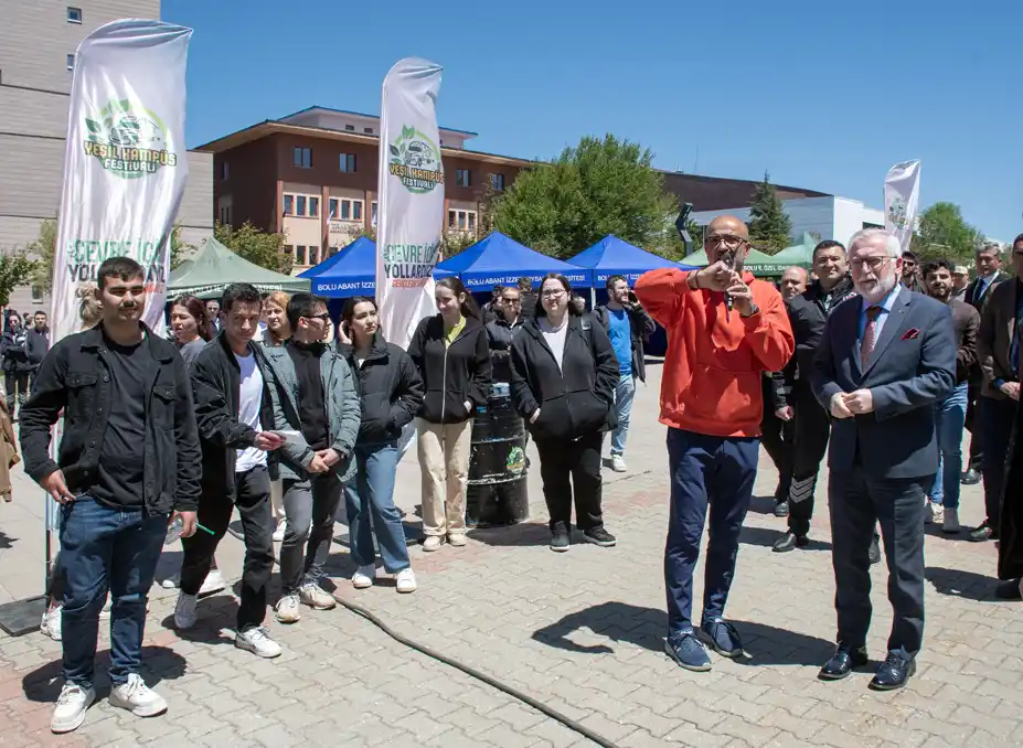 Bolu Abant İzzet Baysal Üniversitesi'nde Yeşil Kampüs Festivali: Geleceğe Umut Veren Çevre Buluşması galeri görseli
